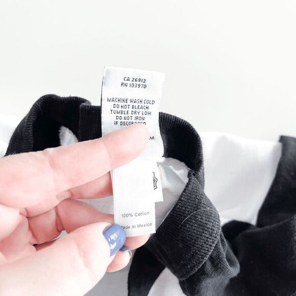 OBEY Keith Haring Unisex Raglan Sleeve US Art Flag Baseball Tee White Small - Picture 5 of 9